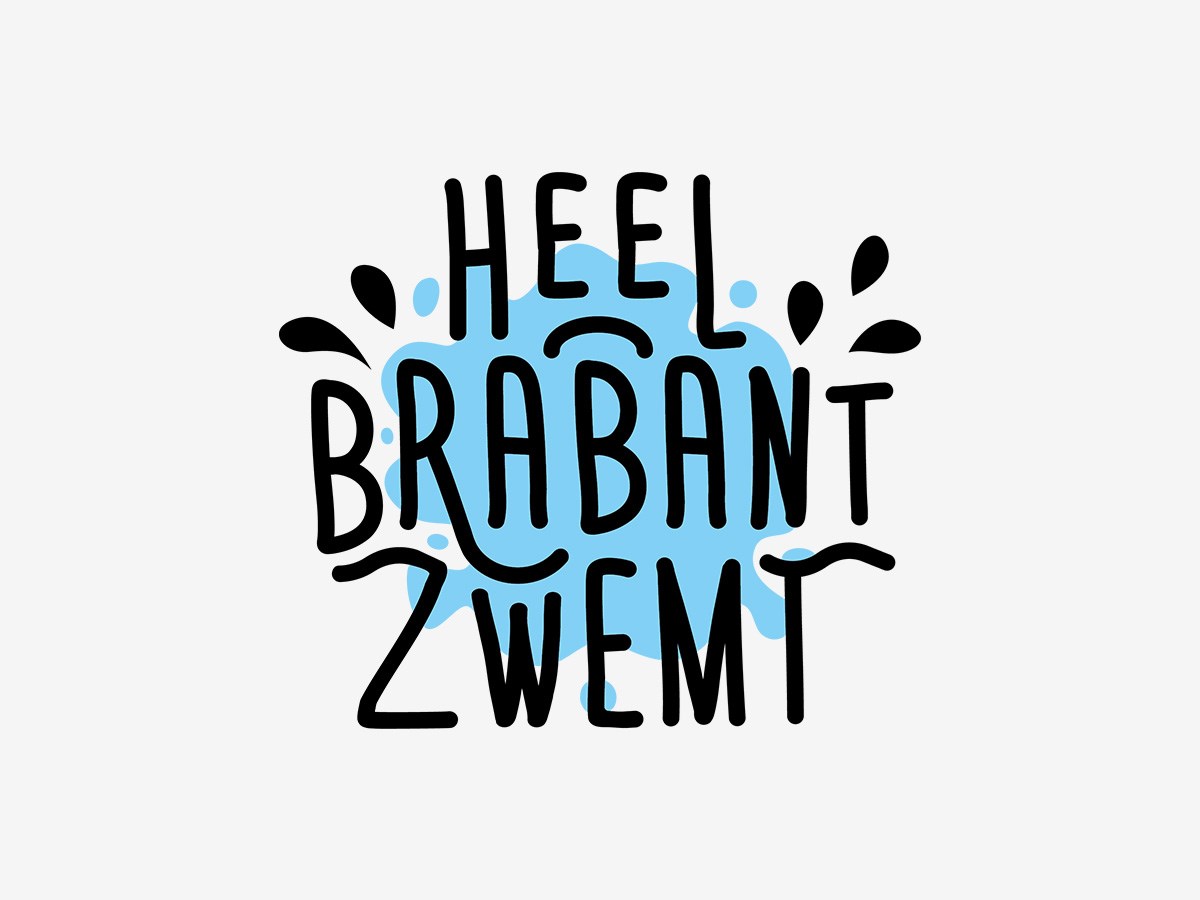 Heel Brabant Zwemt (Cover)
